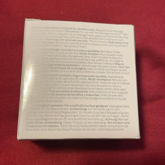 Mary Kay Skinvigorate Sonic Facial Massage Head - White - Picture 2 of 3
